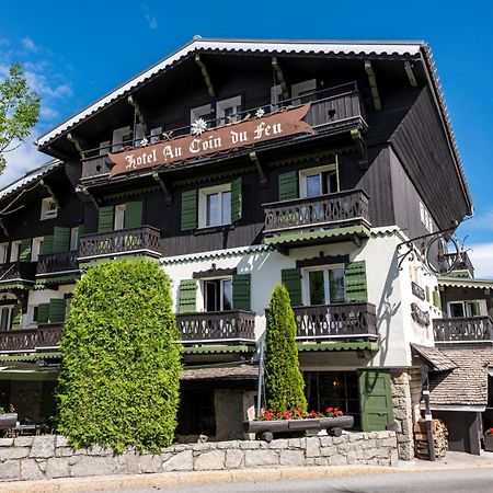 Hotel Au Coin Du Feu Megève Exteriér fotografie