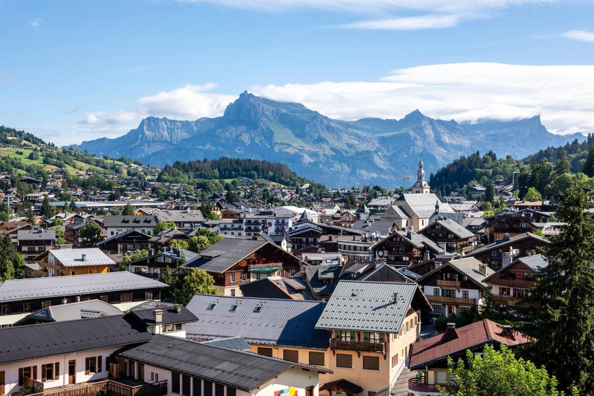 Hotel Au Coin Du Feu Megève Exteriér fotografie