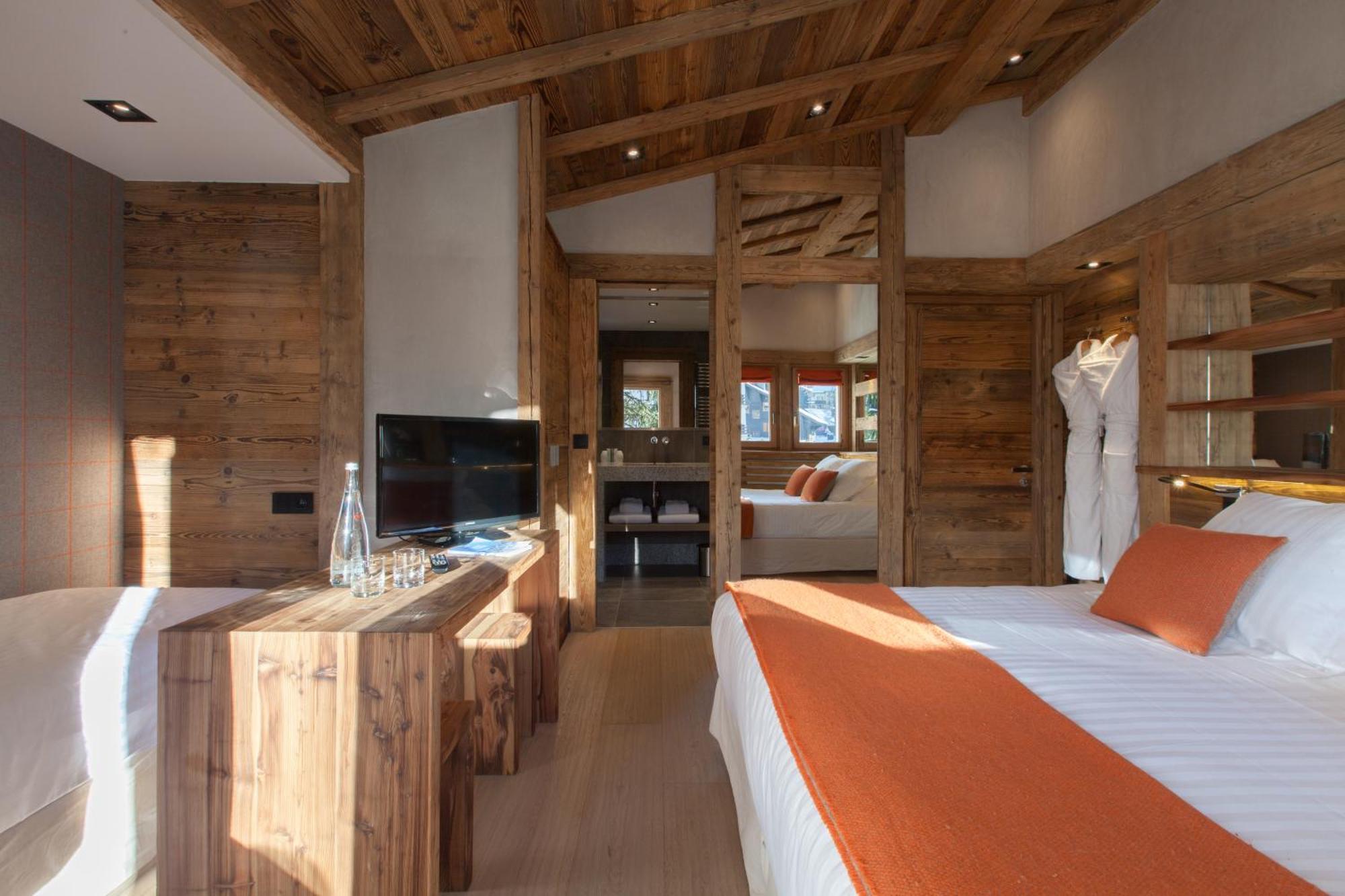 Hotel Au Coin Du Feu Megève Exteriér fotografie