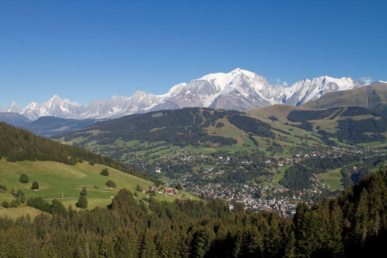 Hotel Au Coin Du Feu Megève Exteriér fotografie