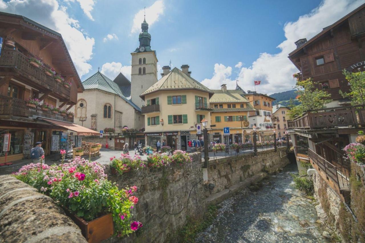 Hotel Au Coin Du Feu Megève Exteriér fotografie