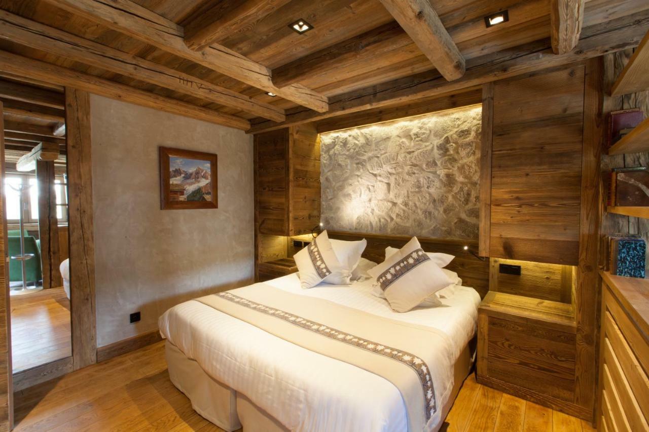 Hotel Au Coin Du Feu Megève Pokoj fotografie